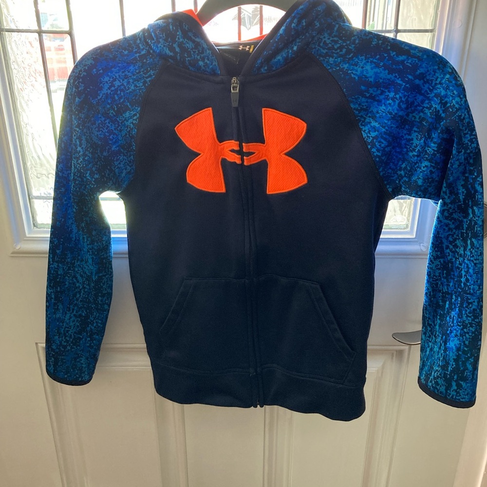 Boys under armor jacket size 7